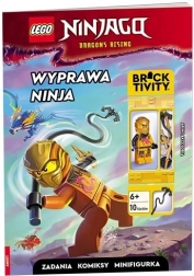 LEGO NINJAGO: a nindzsák küldetése – interaktív könyv Arin minifigurával