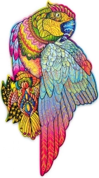 Fa papagáj puzzle