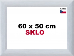 Alumínium képkeret puzzle-hez 60 × 50 cm – ezüst Alaska