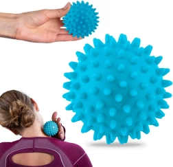 Masszázs- és fitneszlabda 7,5 cm – kék