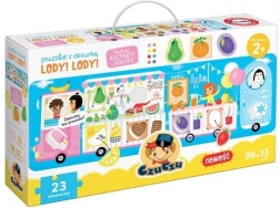 Rejtvény nyílásokkal Fagylalt! Fagylalt!