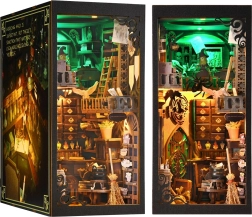 2Kids Toys 3D kirakó könyvtámasz, boszorkányház miniatűr