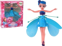 Varázslatos repülő tündér Kék kézi vezérlésű baba