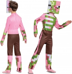 Minecraft Zombie Pigman jelmez gyerekeknek 10–12 éveseknek (137–149 cm)