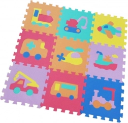 Hab padlópuzzle – közlekedési eszközök, 9 db