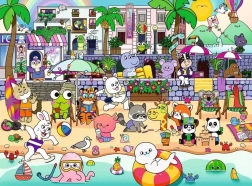 Puzzle Varázslatos tengerpart XXL 150 darab RAVENSBURGER