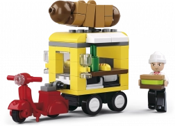 Sluban városi Hot-dog autó üzlet utca