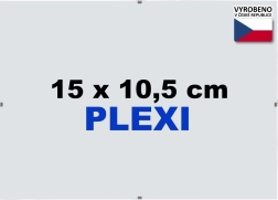 Keretes Euroclip 15x10,5 cm plexiüveg