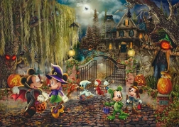 Puzzle Disney: Mickey és Minnie Halloween 1000 darabos