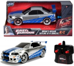 RC autó Nissan Skyline GT‑R R34 Halálos iramban 1:24