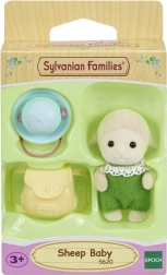Emma bárány – SYLVANIAN FAMILIES figura kalappal és hátizsákkal