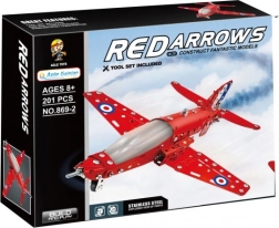 Fém építőkészlet repülőgép