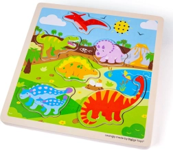 Hangos dinoszauruszos puzzle