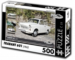 Retro autók puzzle Trabant 601 (1965) – 500 darab