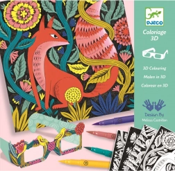 Fantasztikus erdő 3D hatással Djeco