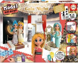Educa kreatív készlet My Model Doll Design: gálai éjszaka