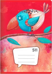 A5-ös füzet, 10 lap – vonalas, 20 mm