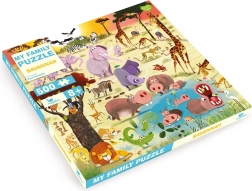 Savana 500 darabos családi puzzle