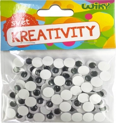 Dekoratív mozgatható szemek 10 mm