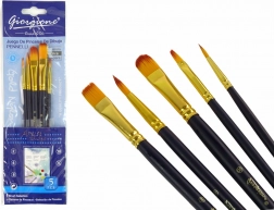 Művészeti ecsetkészlet 5 különböző formában