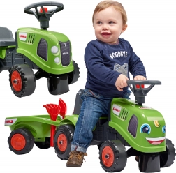 BABY CLAAS lábbal hajtós traktor pótkocsival és kiegészítőkkel