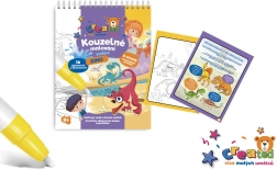 Varázslatos vízfestés – füzet, 4 lap – Dínók