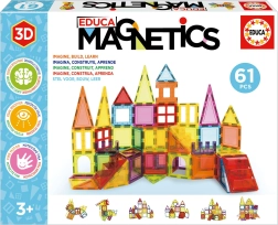EDUCA Magnetics mágneses építőkészlet 61 darab