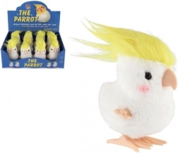Ugráló papagáj műanyag játék