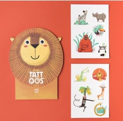 LONDJI ideiglenes tetoválás – oroszlánkölyök