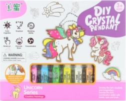 Kreatív készlet – egyszarvús kulcstartók készítése és festése