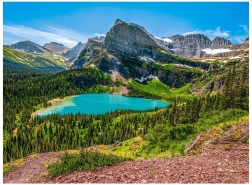 Castorland puzzle Grinnell-tó 3000 darab