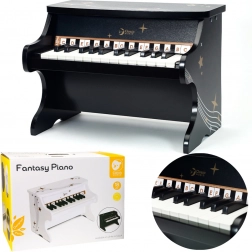 Classic World gyerekzongora – fekete fa