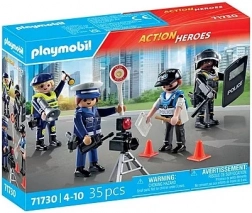 Action Heroes rendőr figura szett
