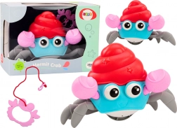 Interaktív színes sétáló húzható rák