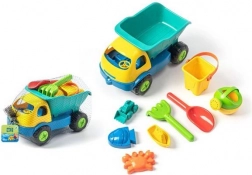 Homokozós autós készlet 32 cm