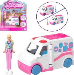 Mini Barbie Land – mentőautó minibabával