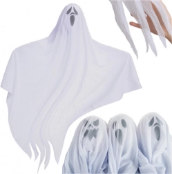 Függő szellemek 3 db 75 cm RUHHY – halloweeni dekoráció