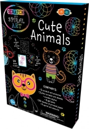 Törölhető és spirálos képek készlete – vidám állatkák