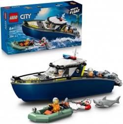 Lego City rendőrségi csónak – tengeri üldözés
