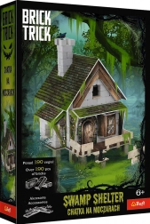 TREFL BRICK TRICK építőkészlet kunyhó a mocsárban, 190 darab