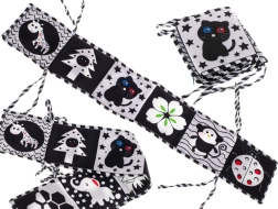 Kontrasztos szenzomotoros könyv gyerekeknek