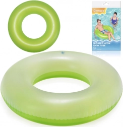 Bestway felfújható úszógumi neon narancssárga 91 cm – zöld