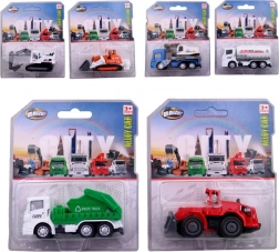 Építőjárművek készlet - 6 féle