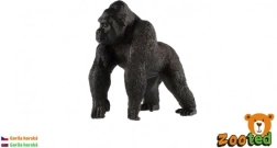 Hegyi gorilla – valósághű műanyag figura, 11 cm