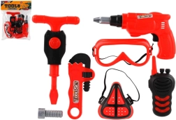 Gyerekeknek szóló műanyag szerszámkészlet