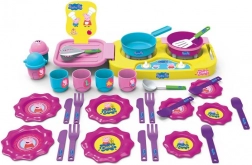 Gyerek konyhai edénykészlet PEPPA MALAC 35 db – MAC TOYS