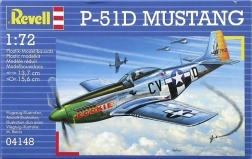 P-51D Mustang repülőgépmodell
