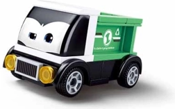 Sluban Power Bricks felhúzható autócska Zöld teherautó