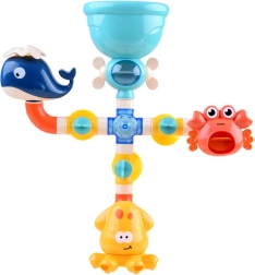 Kádlancfürdős játék vízi labirintus tengeri állatokkal