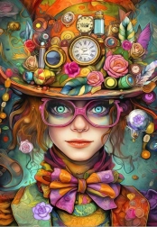 Puzzle Bluebird Őrült kellékek, 1000 darab